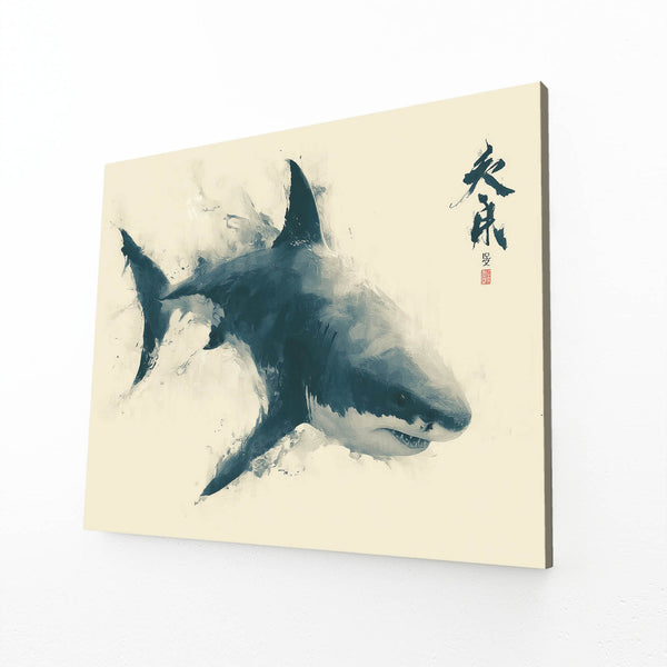 Shark Wall Art Japanese