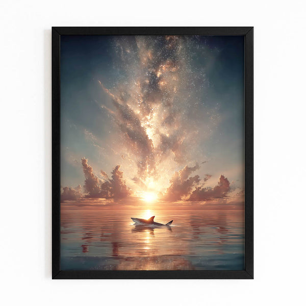 Shark Wall Decor Vertical