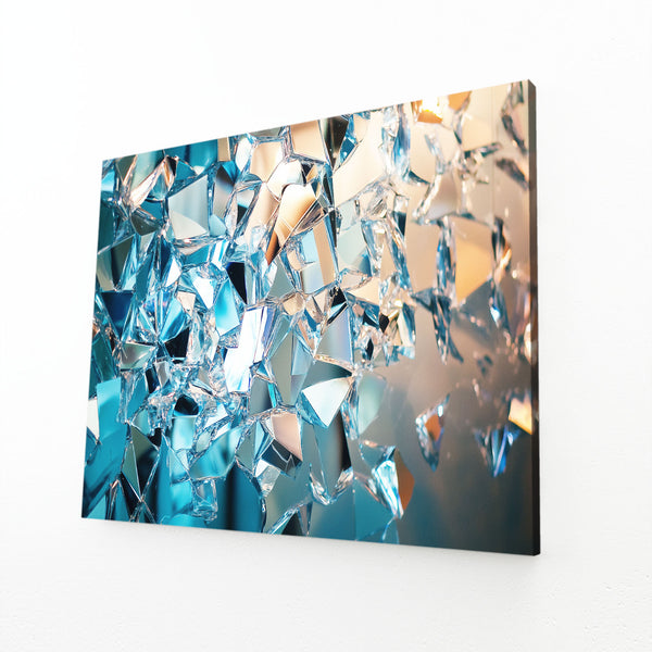 Shattered Reflections Abstract Art | MusaArtGallery™