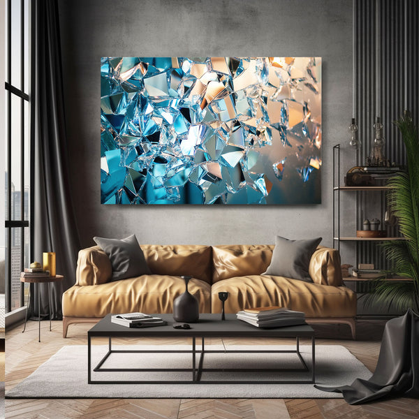 Shattered Reflections Abstract Art | MusaArtGallery™