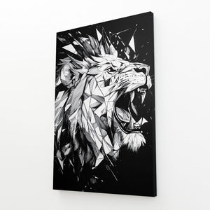 Shattered Roar Lion Wall Art | MusaArtGallery™