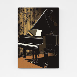 Shining Piano Art | MusaArtGallery™