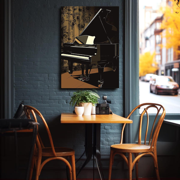 Shining Piano Art | MusaArtGallery™