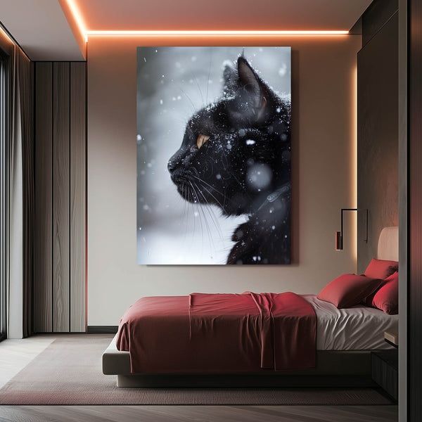 Side Cat Wall Art