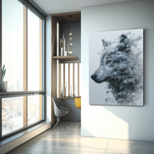 Silhouette Art Wolf  | MusaArtGallery™