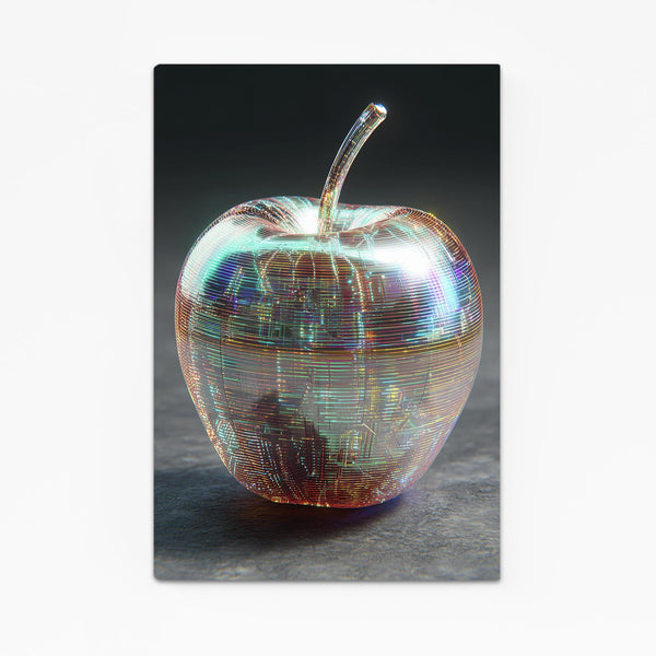 Silver Apple Art