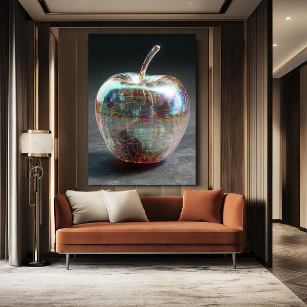 Silver Apple Art