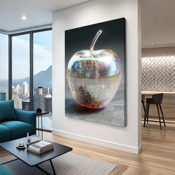 Silver Apple Art