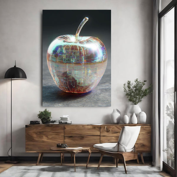 Silver Apple Art