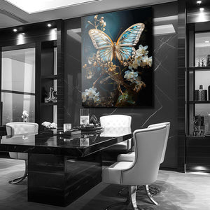Silver Butterfly Wall Art | MusaArtGallery™