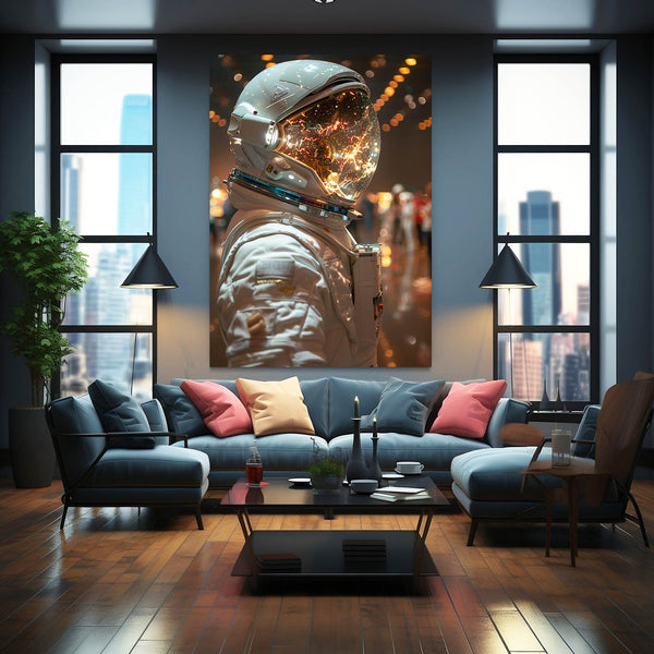 Simple Astronaut Art Decor | MusaArtGallery™