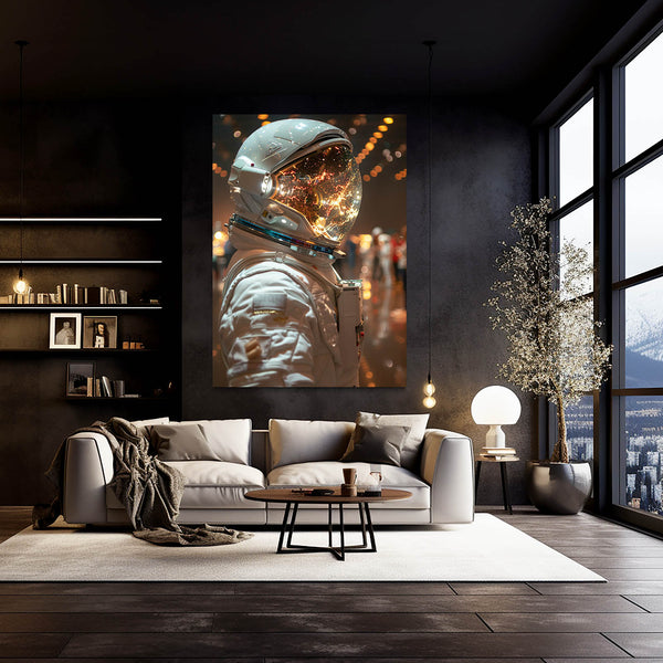 Simple Astronaut Art Decor | MusaArtGallery™