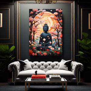 Simple Buddha Wall Art | MusaArtGallery™