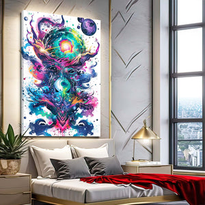 Simple Colored Trippy Art | MusaArtGallery™
