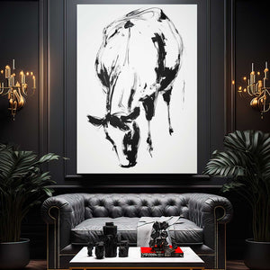 Simple Cow Print