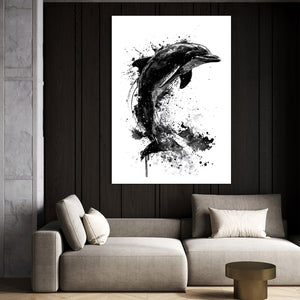 Simple Dolphin Art