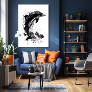 Simple Dolphin Art