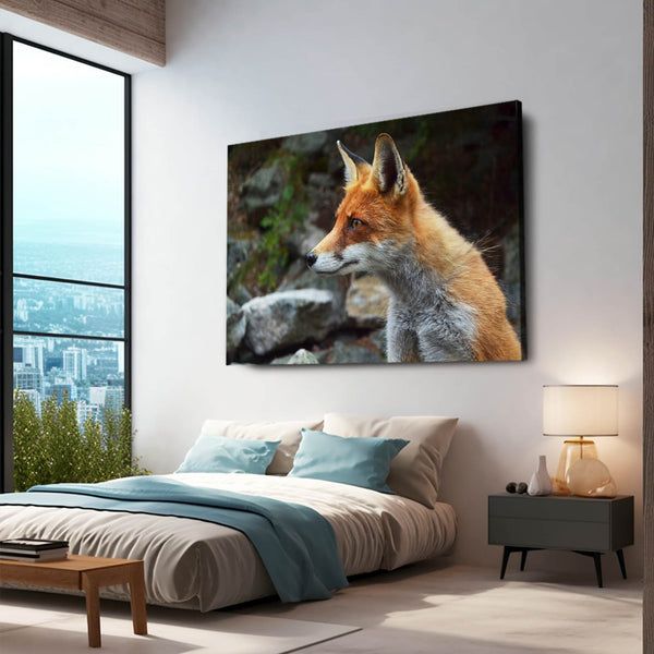 Simple Fox Art  | MusaArtGallery™