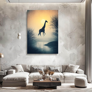 Simple Giraffe Artwork
