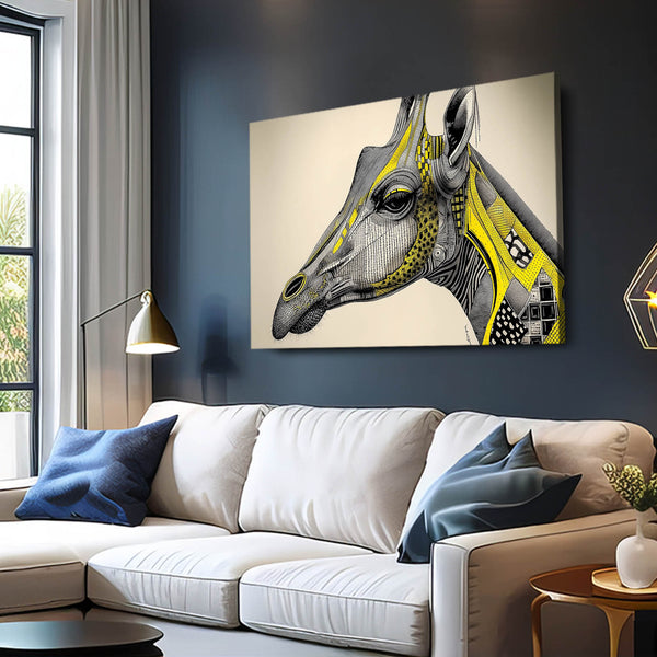 Simple Giraffe Wall Decor