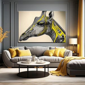 Simple Giraffe Wall Decor