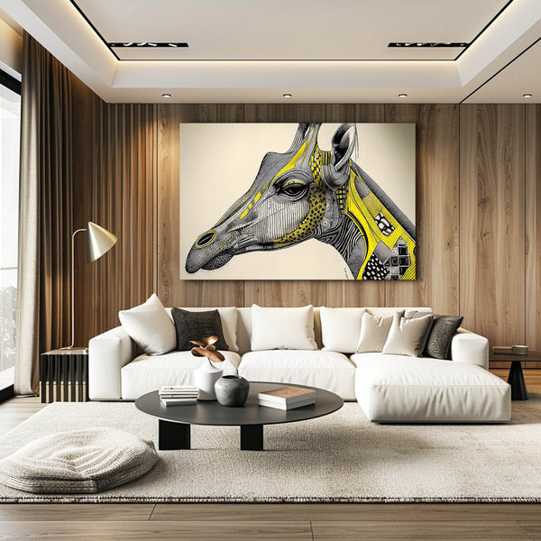 Simple Giraffe Wall Decor