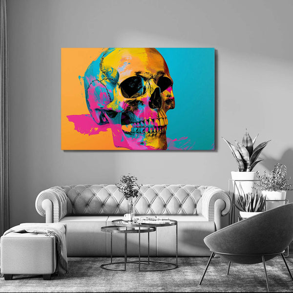 Simple Skull Art | MusaArtGallery™