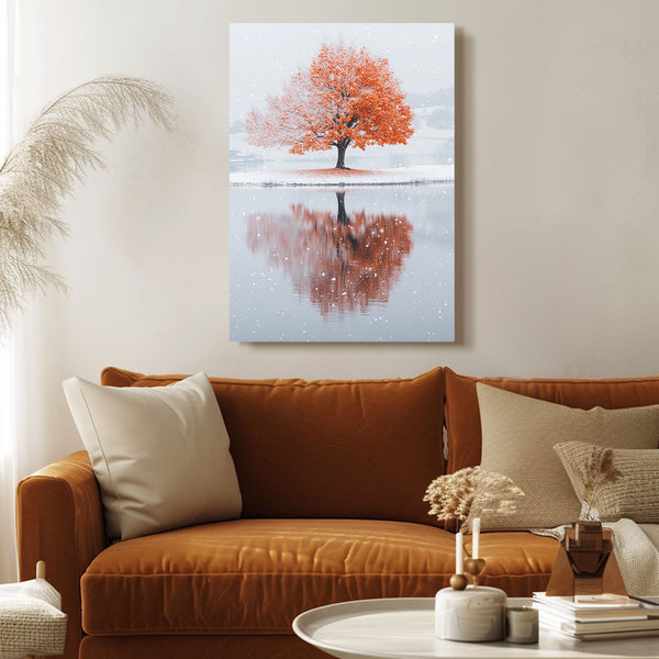 Simple Tree Of Life Canvas Wall Art