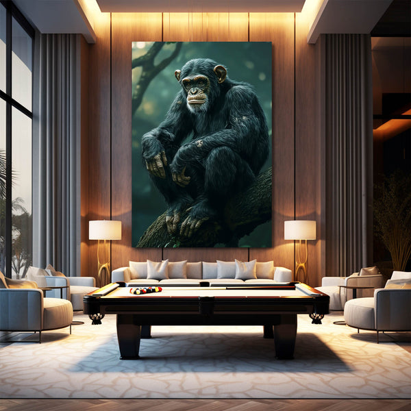 Sitting Monkey Art