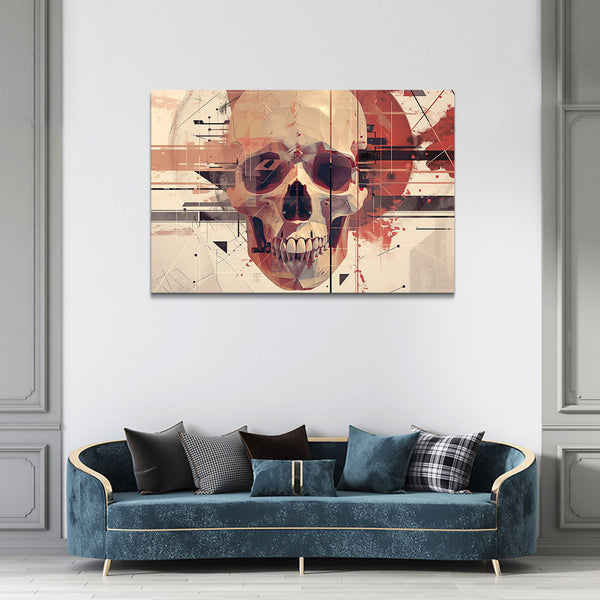 Skull Art Canvas | MusaArtGallery™