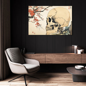 Skull Art Face Sketch | MusaArtGallery™