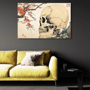 Skull Art Face Sketch | MusaArtGallery™