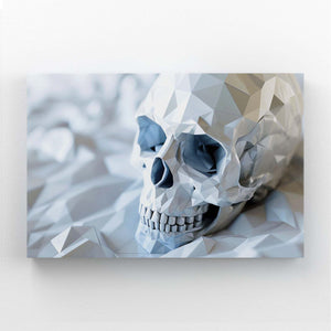 Skull Art White | MusaArtGallery™