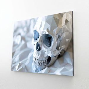 Skull Art White | MusaArtGallery™