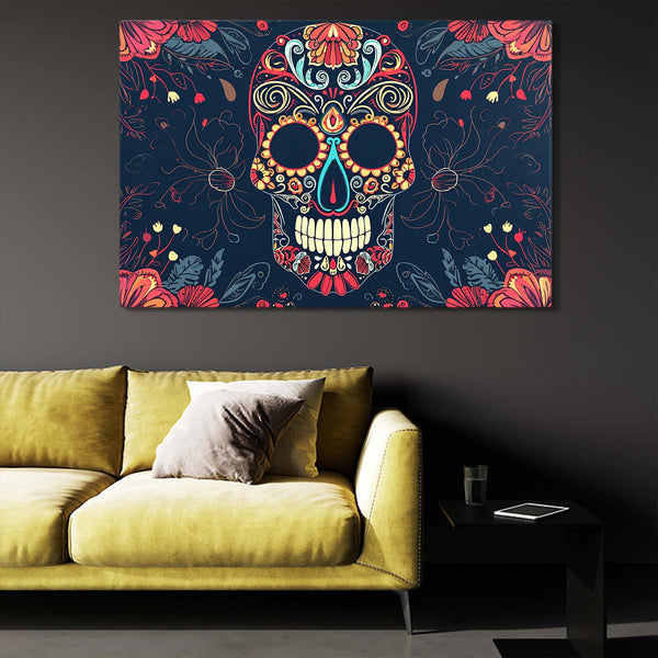 Skull Canvas Art | MusaArtGallery™