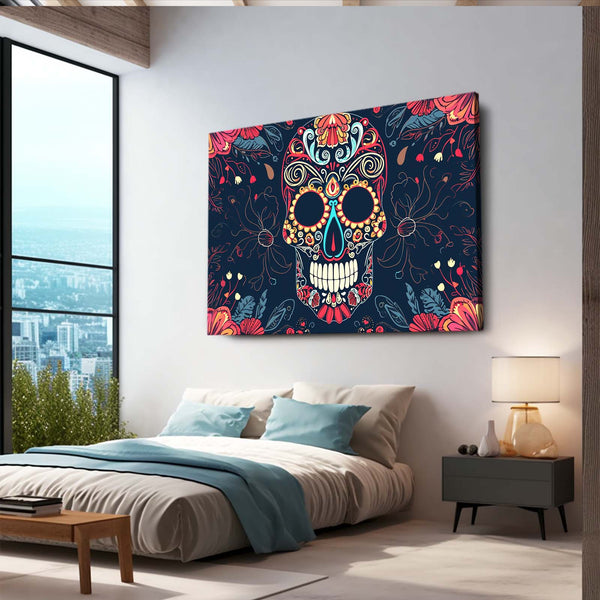 Skull Canvas Art | MusaArtGallery™