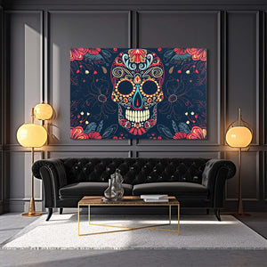 Skull Canvas Art | MusaArtGallery™