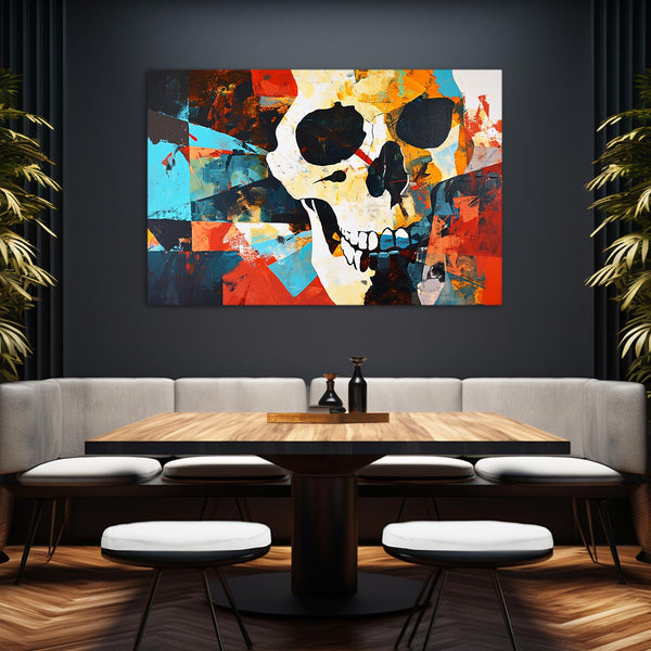 Skull Canvas Wall Art | MusaArtGallery™