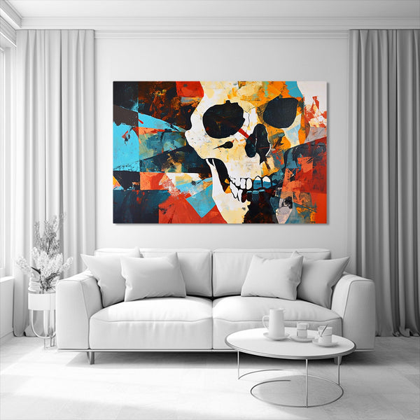 Skull Canvas Wall Art | MusaArtGallery™