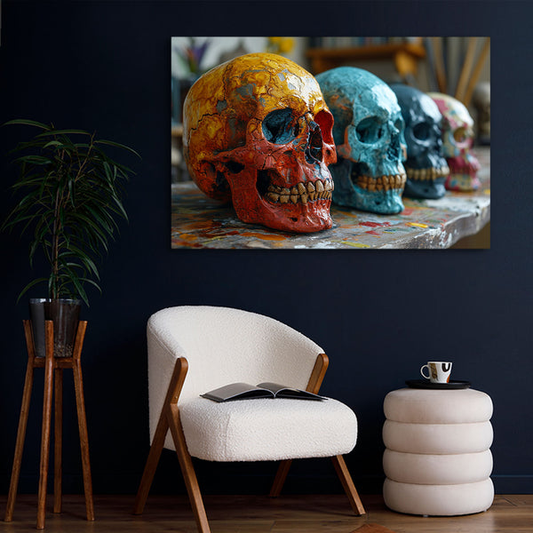 Skull Head Art | MusaArtGallery™