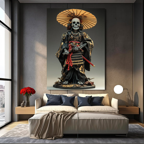 Skull Samurai Art