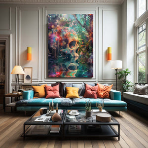 Skull Trippy Art | MusaArtGallery™