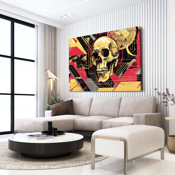 Skull Wall Art 3D | MusaArtGallery™