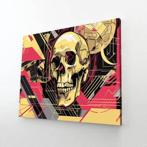 Skull Wall Art 3D | MusaArtGallery™