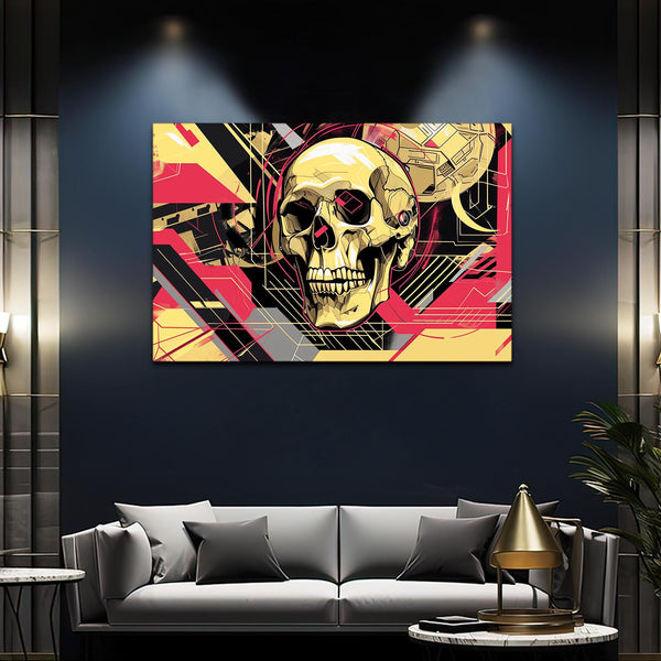 Skull Wall Art 3D | MusaArtGallery™