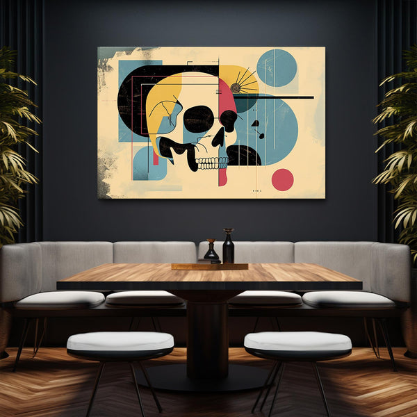 Skull Wall Art Drawings | MusaArtGallery™