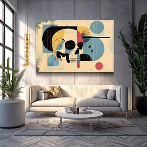 Skull Wall Art Drawings | MusaArtGallery™