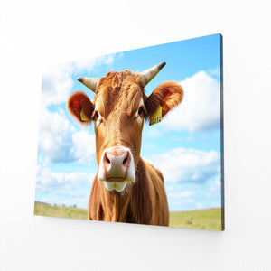 Sky Cow Print