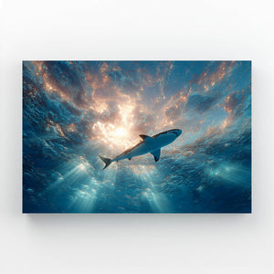 Sky Shark Canvas