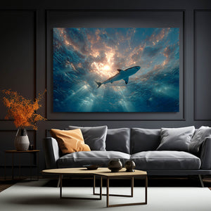 Sky Shark Canvas